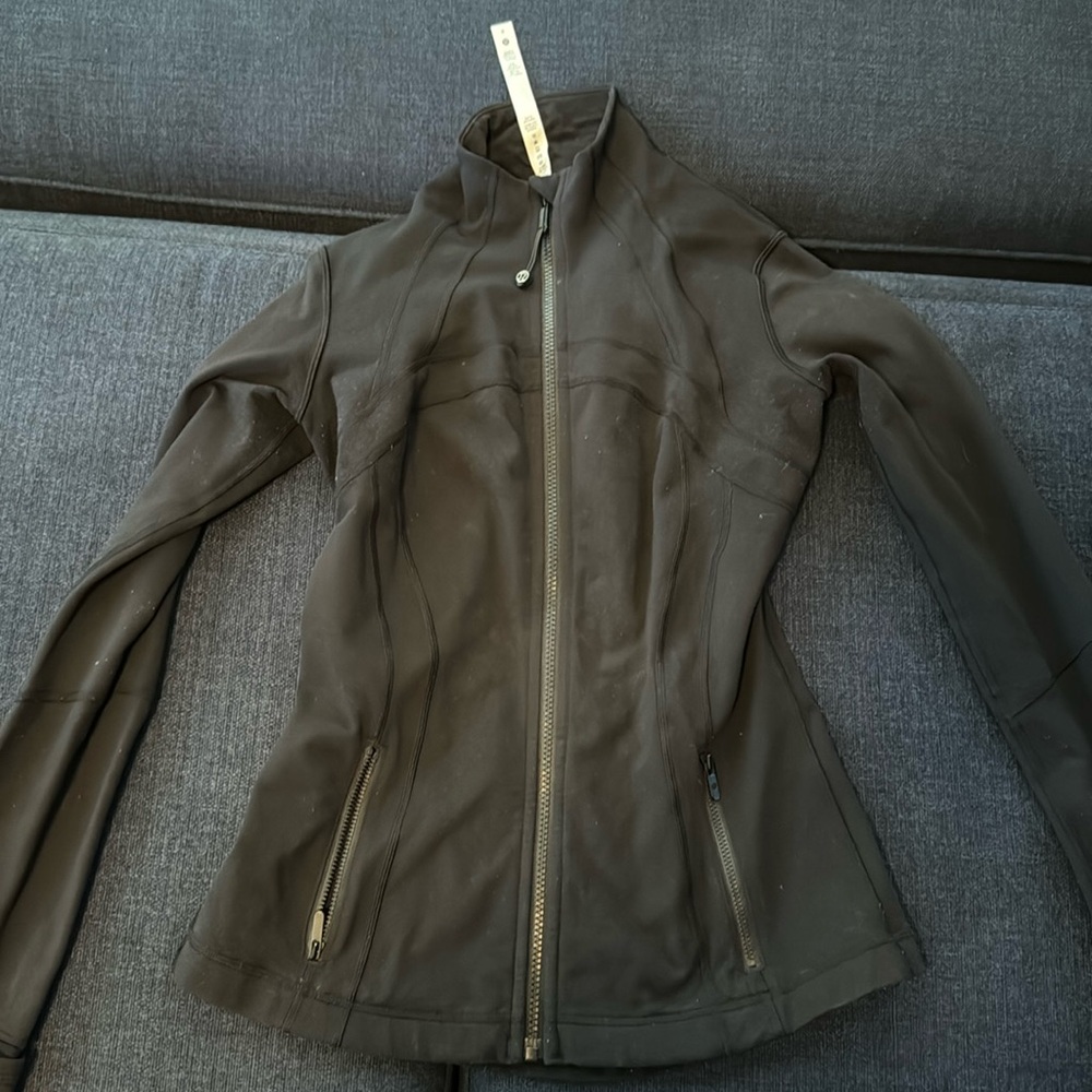 Lululemon black define jacket size 6